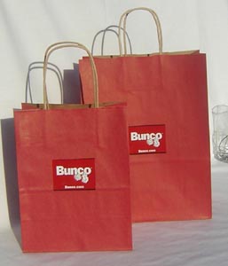 Bunco Logo Gift Bags 010765B